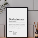 Bathroom Poster Image Definition Meaning Bathroom Decorative Sign In Badezimmer Poster