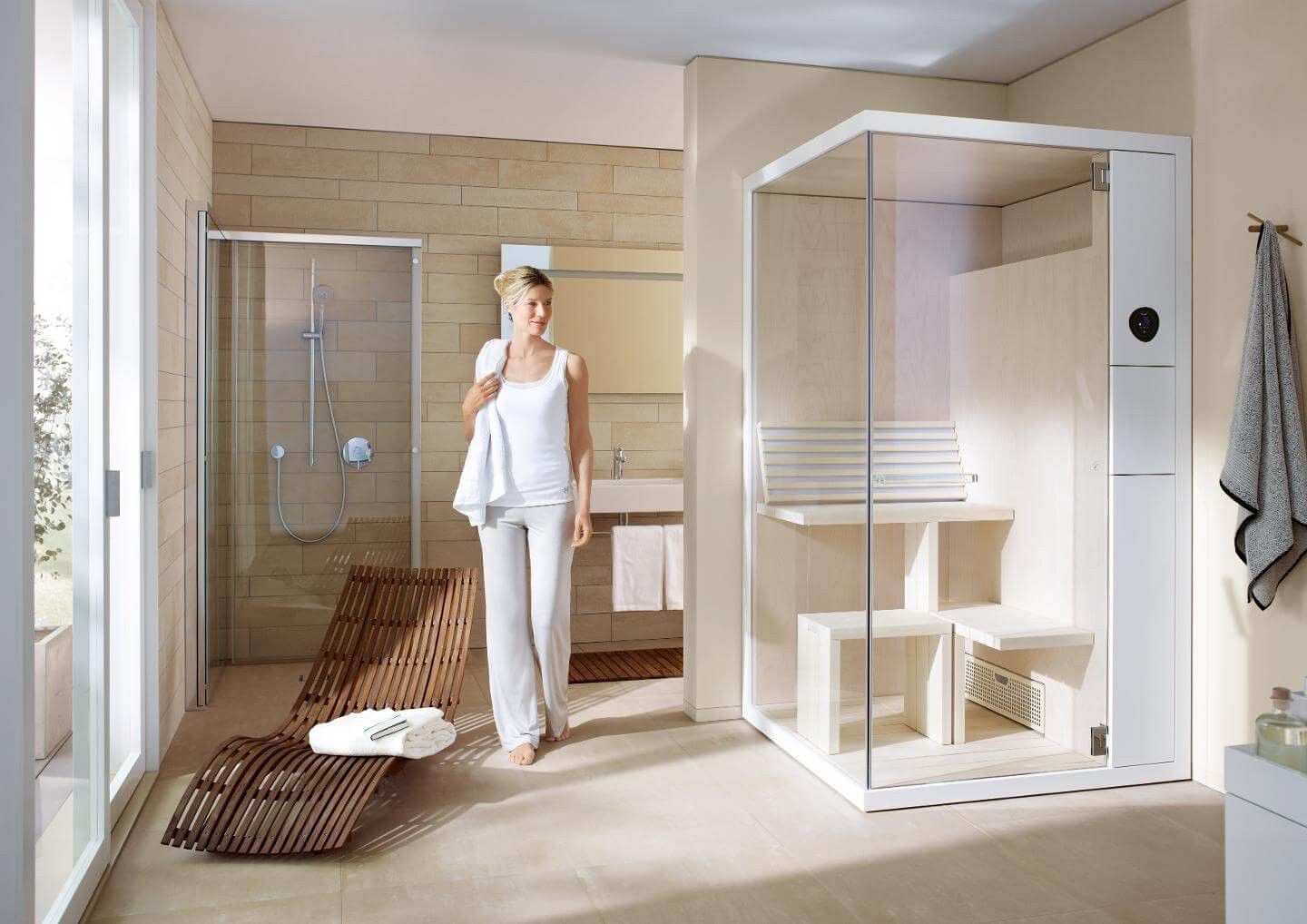 Design Sauna | Luxus-Bad Mit Sauna Planen Lassen within Badezimmer Mit Sauna