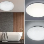 Flache Lampe Für Badezimmer &amp; Gäste Wc Geeignet Badbeleuchtungen Mit/Ohne  Sterne inside Lampe Für Badezimmer Geeignet