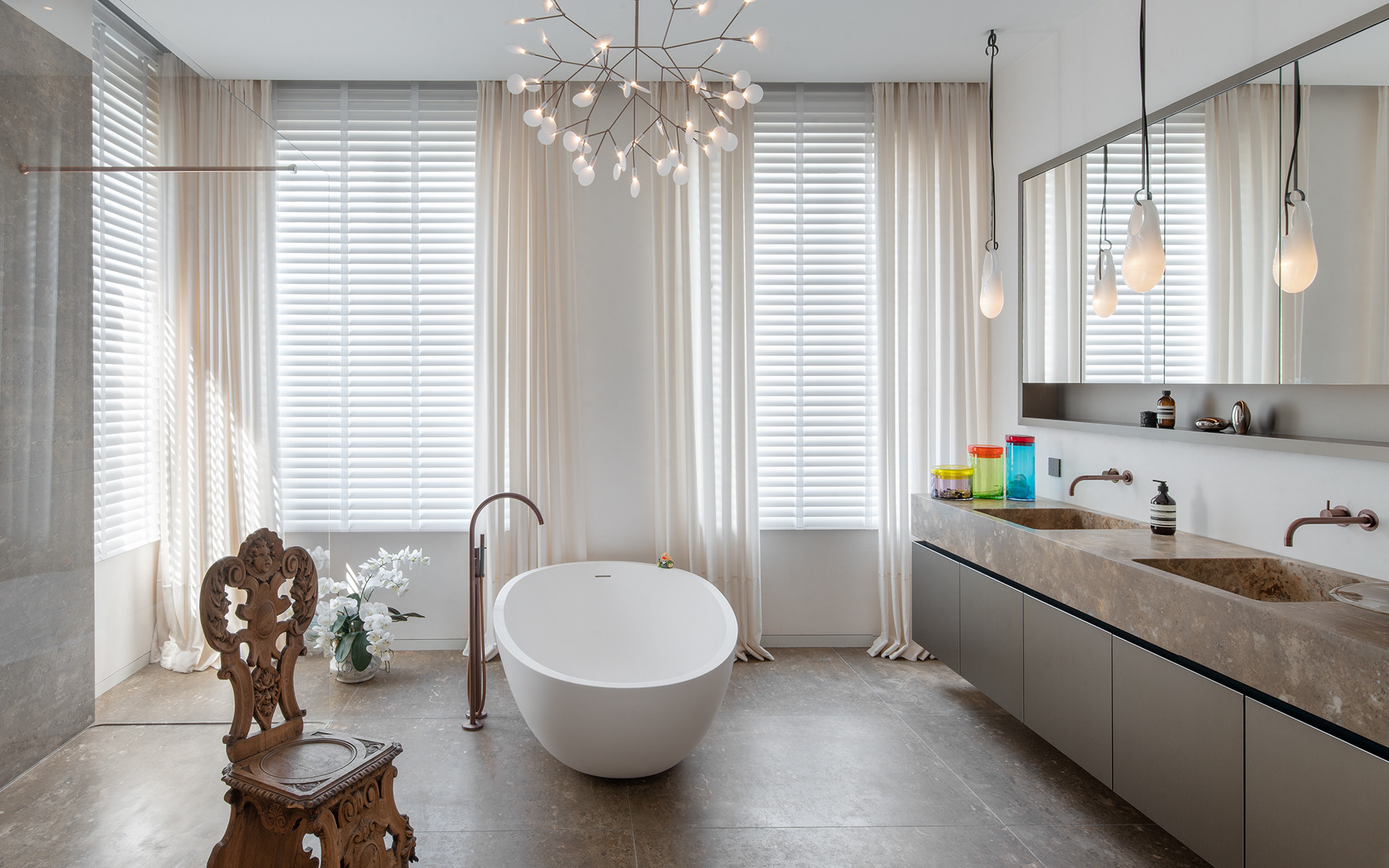 75 Badezimmer Ideen, Inspiration &amp; Bilder | Houzz in Badezimmer Gestaltungsideen