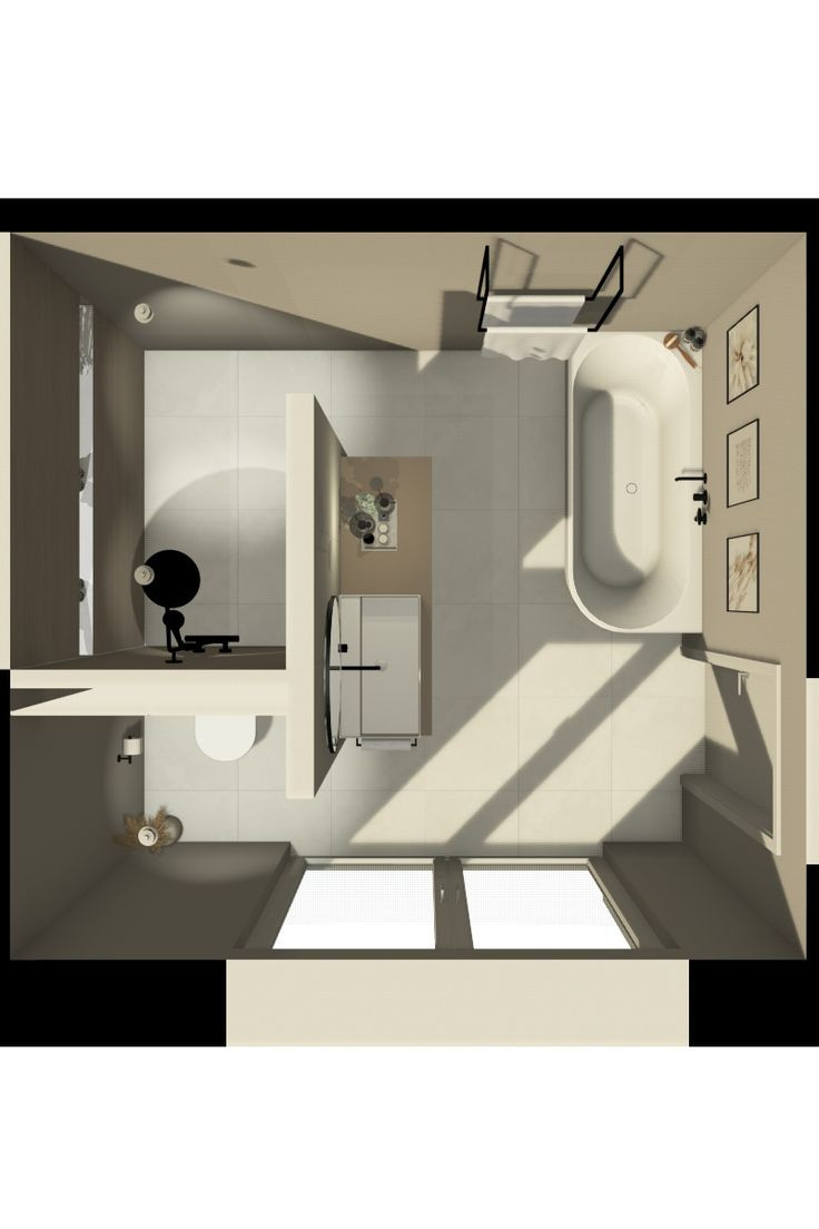 Badglück - 3D Badplanung throughout Grundriss Badezimmer 16Qm